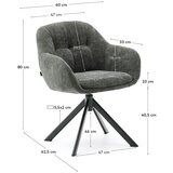 Kave Home Temno zelen jedilni stol Dorina – | Shoptok.si