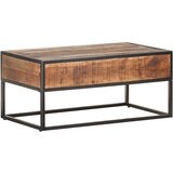 Stolić za kavu 90 x 50 x 40 cm od grubog drva bagrema | shoptok.hr