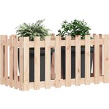  Povišena vrtna gredica 100x30x30 cm od masivne borovine | shoptok.hr