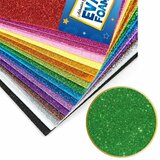  Samolepljiva glitter eva pena tamno zelena 10/1 milla Cene