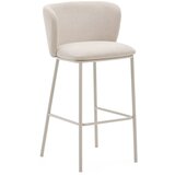 Kave Home Bež barski stol (višina sedeža 75 cm) Ciselia – | Shoptok.si