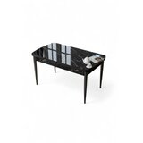 Hanah home Trpezarijski sto Zen, 132x78x80 cm, Crni | Eponuda.ba