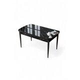 Hanah home Trpezarijski sto Zen Black Marble Black Cene