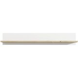 Modern Living Stenska Polica Elara, Bela, Barva Hrasta | Shoptok.si
