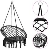 vidaXL Viseči gugalni stol 80 cm antraciten - - antracit siva - 3.5 - N/A - 2025--TOPSELLER Cene
