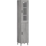  Visoka komoda siva sonome 34,5x34x180 cm od konstruiranog drva | shoptok.hr