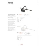  Redo 01-3467 - LED svetlo za slike KENDO LED/11W/230V 51,4 cm CRI 92 crna | Eponuda.com