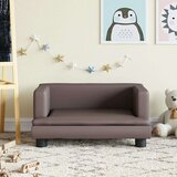  Dječja fotelja smeđa 60 x 40 x 30 cm od umjetne kože Cijene