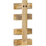  Zidni stalak za časopise 30 x 11 x 72 cm od masivnog drva manga | Eponuda.com