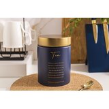 Altom design posuda za čaj plava sa zlatnim poklopcem Tea 11x11x15 cm | shoptok.hr