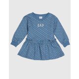 GAP Baby Sweatshirt Dress with Logo - Girls Cene