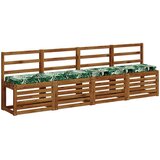  Jastučići za klupe - 2 dijela VUGHT 2 pcs 100% poliester Slike