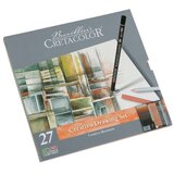  Umjetnički kpl Cretacolor creativo 27/1 (grafitne olovke, drvene boje, krede, štapić za blendanje boja, gumica…) Cene