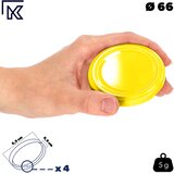 KADAX Pokrovčki za kozarce, Pokrovi, Fi66, Navojni pokrovčki za kozarce, 4-Lock, 10 kosov., (5000354969) | Shoptok.si