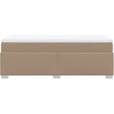  Krevet s oprugama i madrac cappuccino 80x200 cm od umjetne kože | shoptok.hr