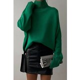 Madmext Sweater - Green - Regular fit Cene'.'