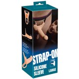 You2Toys Strap-On Silicone Sleeve +6cm Large Cene