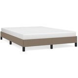  Posteljni okvir taupe 140x190 cm blago, (20723854) | Shoptok.si