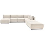 Bobochic Paris Krem kutna garnitura od samta (u obliku slova "U"/promjenjiva) – | shoptok.hr