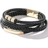 IZMAEL Narukvica JE-34470 - Crna / Zlatna | shoptok.hr