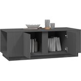  Stolić za kavu sivi 110 x 50 x 40 cm od masivne borovine | Shoptok.si