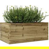  Vrtno cvetlično korito 110x60x45,5 cm impregnirana borovina | Shoptok.si