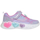 Skechers Patike za devojčice Heart Lights, Ljubičaste Slike