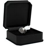 Rimba XS - crni kameni metalni analni dildo (srebrni) | shoptok.hr