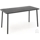 Halmar Jedilna miza Bosco pravokotnik - črna