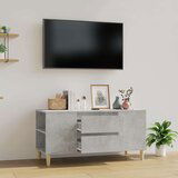 TV omarica betonsko siva 102x44,5x50 cm inženirski les, (20734194) Cene