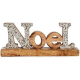  Okrasna Figura Krist+ Noel Srebrna Bleščice 6,5 x 10 x 25 cm Cene