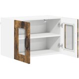  Zidni stakleni ormarić Lucca Dimljeni hrast 60 x 31 x 40 cm | shoptok.hr