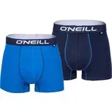 O'neill BOXER PLAIN 2PACK Muške bokserice, tamno plava, veličina