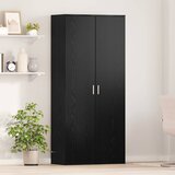  Highboard Crni hrast 80 x 39 x 178 cm Konstruirano drvo | shoptok.hr