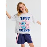 Sinsay Oversize dvodijelni pidžama Stitch u