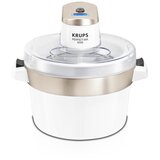 Krups GVS241 Venice Eismaschine chrom/weiß | Shoptok.si