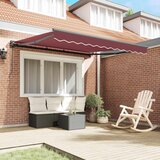  Okvir tende Tamno crvena 300 x 250 cm Poliester s PU premazom | shoptok.hr