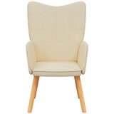  Stolica za opuštanje od tkanine krem | Eponuda.com