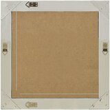  Zidno ogledalo u baroknom stilu 60 x 60 cm srebrno | shoptok.hr