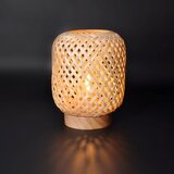 solight WO3107 - LED dekorativna stona lampa BOHO LED/2xAAA ratan | Eponuda.com