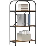  Polica Dimljeni hrast 60 x 30 x 109 cm Konstruirano drvo | Eponuda.com