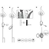 Globo solarna led lampa 33465 IP44 | Eponuda.com