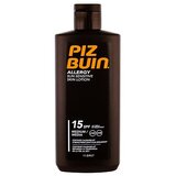 Piz Buin allergy sun sensitive skin lotion SPF15 vodoodporna zaščitna krema proti soncu za občutljivo kožo 200 ml Cene