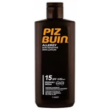Piz Buin allergy sun sensitive skin lotion SPF15 vodoodporna zaščitna krema proti soncu za občutljivo kožo 200 ml