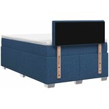  Boxspring krevet s madracem Plava 120 x 200 cm Tkanina | shoptok.hr