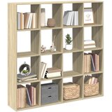 Ormarić za knjige boja hrasta sonome 137,5x29x137,5 cm drveni | Eponuda.com