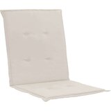  Jastuci za vrtne stolice 2 kom krem 100 x 50 x 3 cm od tkanine | shoptok.hr