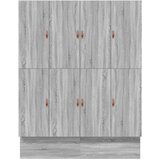  okvir postelje Sonoma siva 200x200 cm, (22103326) | Shoptok.si