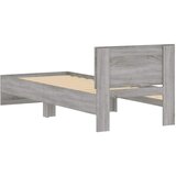  Okvir kreveta s uzglavljem Sivi Sonoma 80 x 200 cm | shoptok.hr