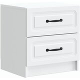  Noćni ormar 2 pcs Bijela 43 x 34,5 x 44,5 cm Konstruirano drvo | shoptok.hr